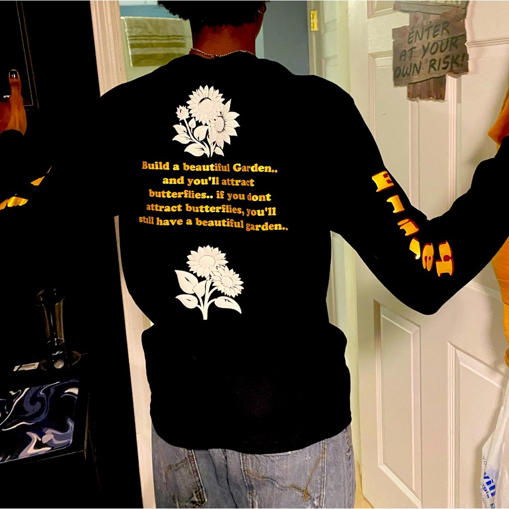 Senior shirts fully customized to student